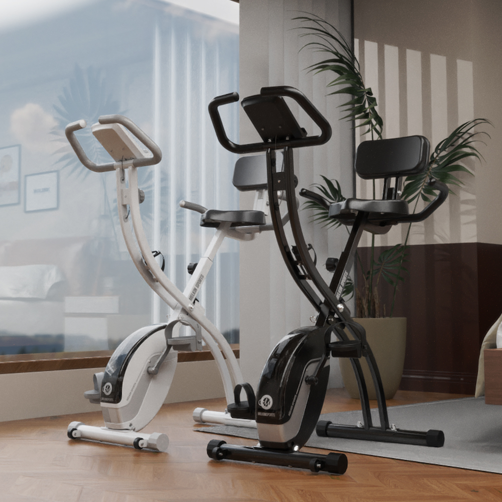 멜킨 폴민 접이식 실내자전거 바이크 헬스 사이클 가정용 홈트 유산소 운동기구