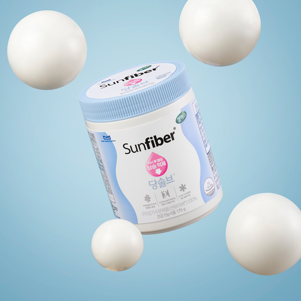 [N포인트 10% 적립] 셀렉스 썬화이버 당솔브 혈당케어 175g, 2개