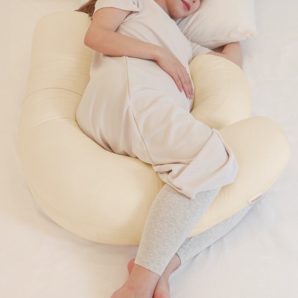 임산부를 위한 편안한 F자 바디필로우, 선물로 딱 좋아요!