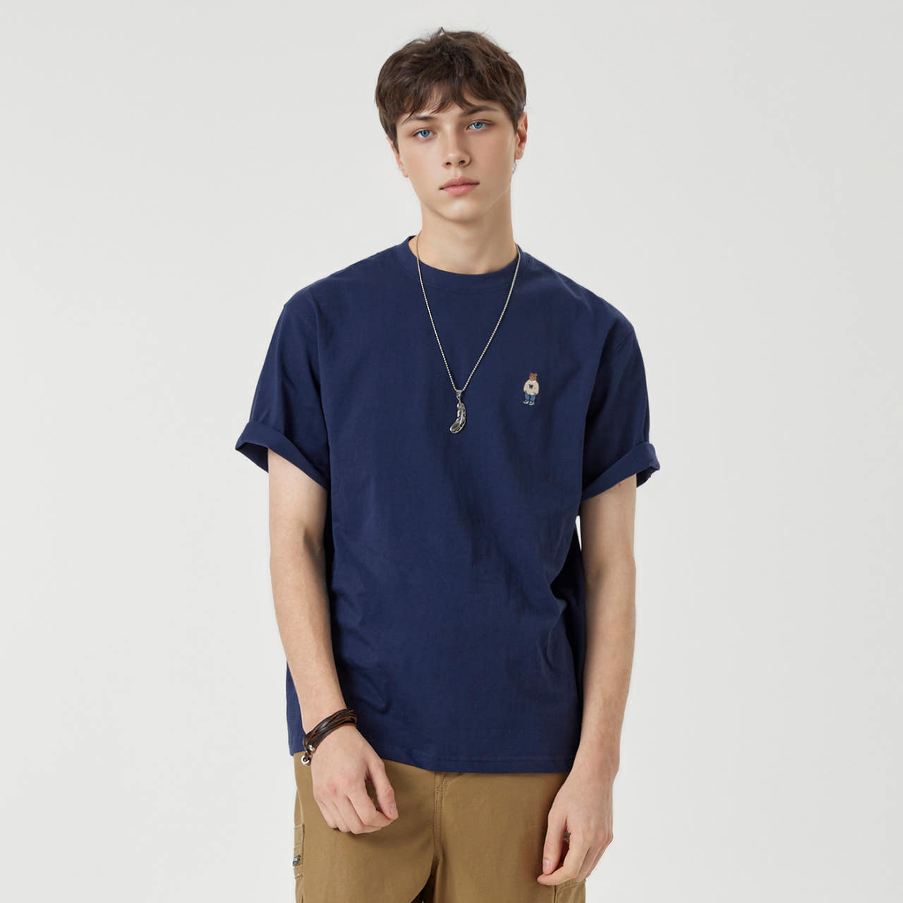 편하게 입기 좋은 스티브 솔리드 반팔티, 함께 알아봐요!