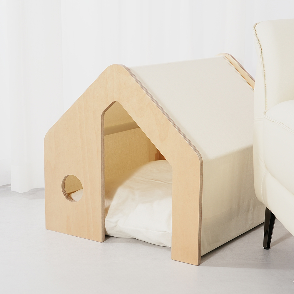 집에서도 편하게 키우는 강아지와 고양이용 원목 하우스 추천