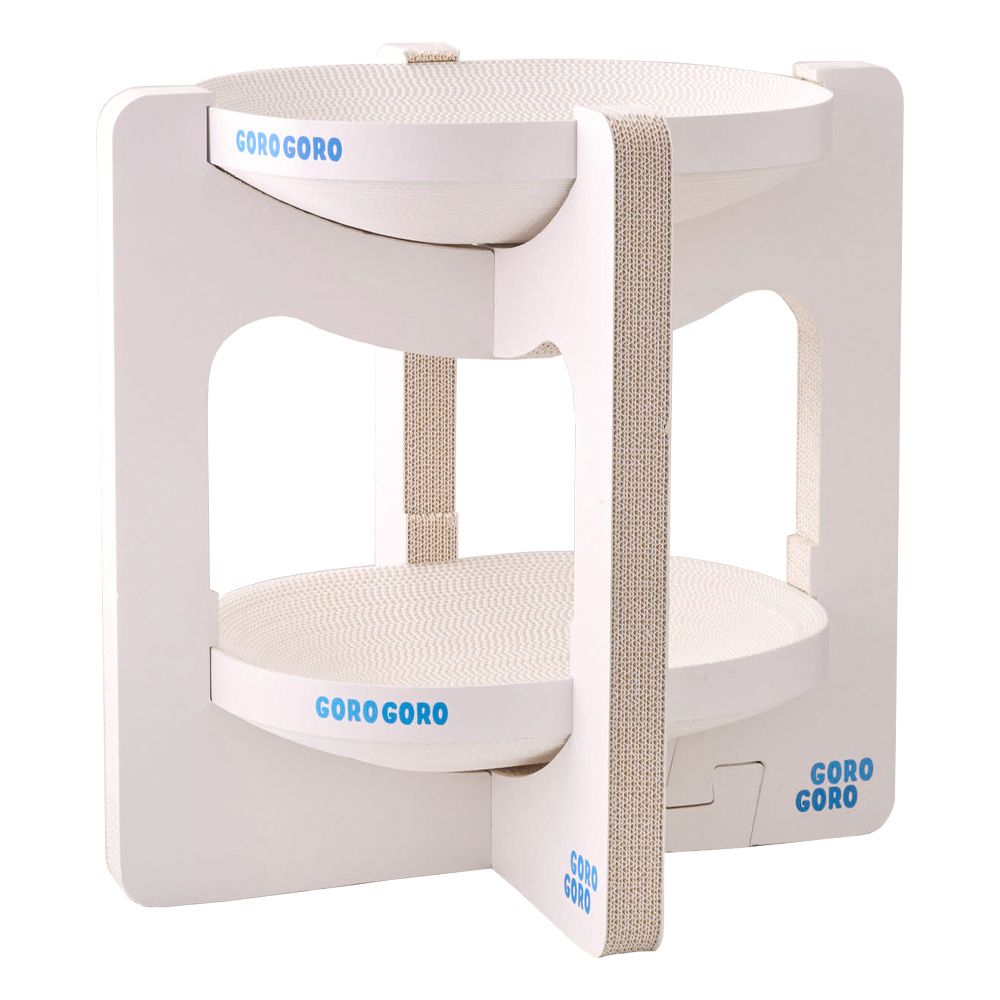 고양이들이 좋아하는 이층 침대와 스크래쳐, 대형으로 더 편하게!