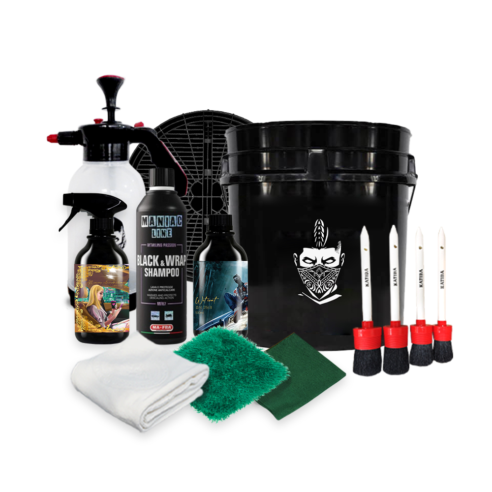 쉽고 빠르게 세차하는 방법, 집에서 간단하게 준비하는 세차용품 세트