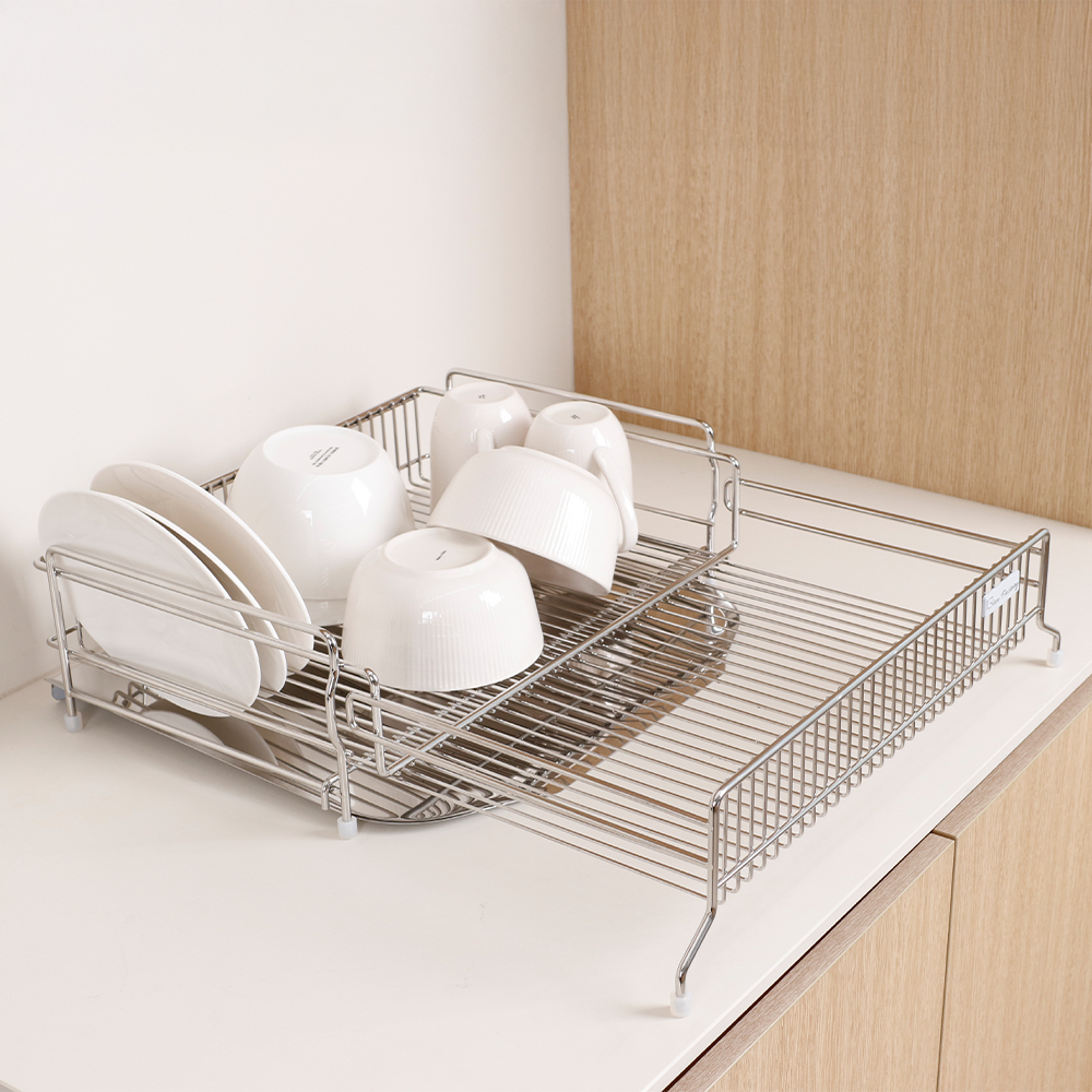 가정에서 편리하게 사용하는 확장형 스테인리스 식기건조대 추천