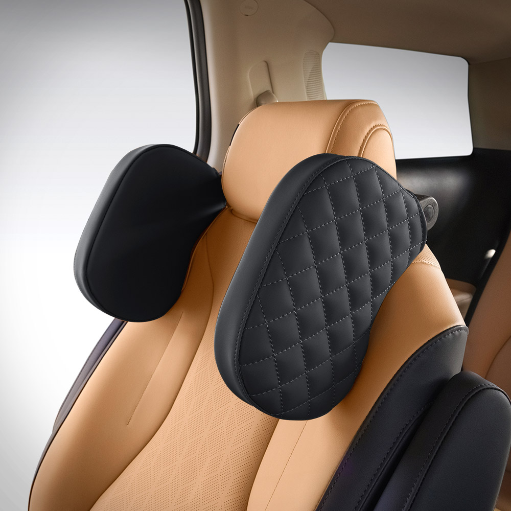 차량용 머리받침으로 편안함과 스타일을 동시에! 크레이지몬스터 퀼팅 헤드레스트 추천