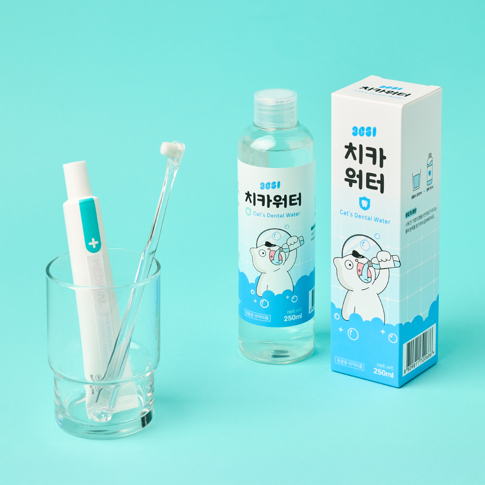 고양이 구강 건강을 위한 치카워터 덴탈워터 추천! 쉽고 간편하게 관리하세요