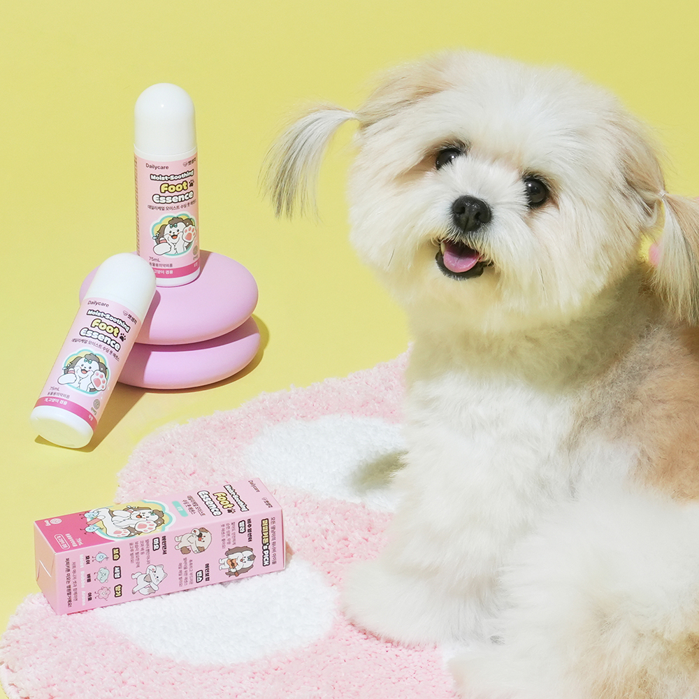 강아지 발바닥 건강을 위한 수딩 풋 에센스, 이렇게 사용해보세요!