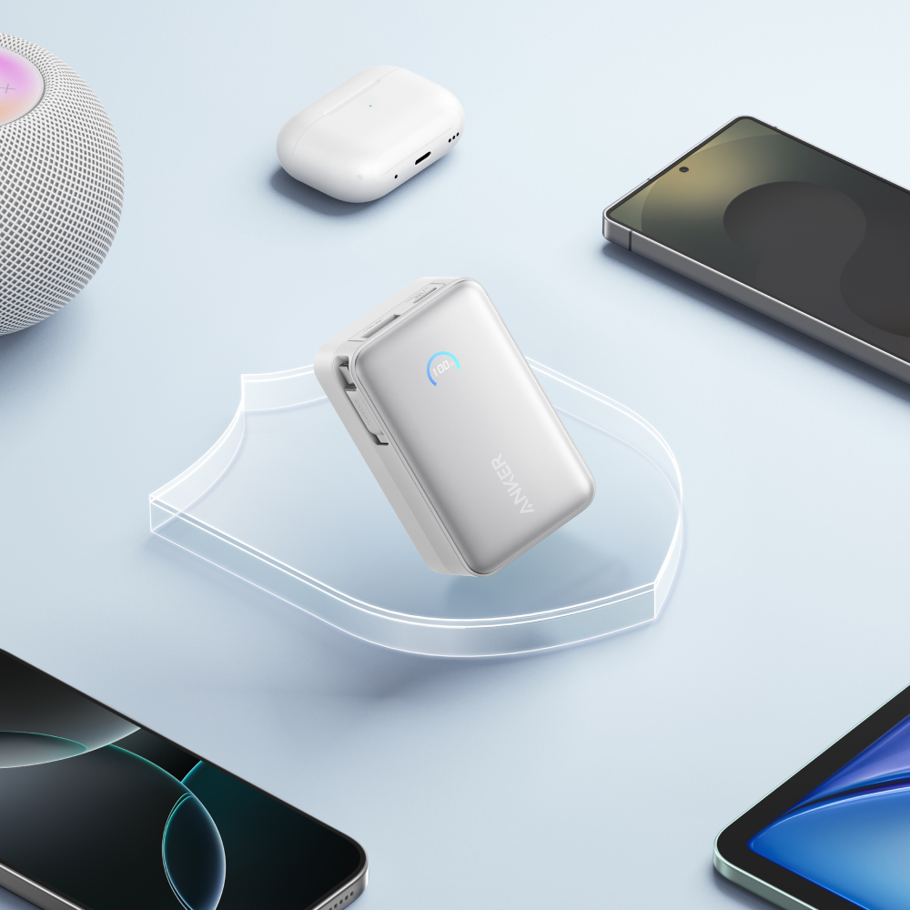 앤커 나노 파워뱅크 10000mAh 45W 보조배터리 (C타입 케이블 일체형) A1638