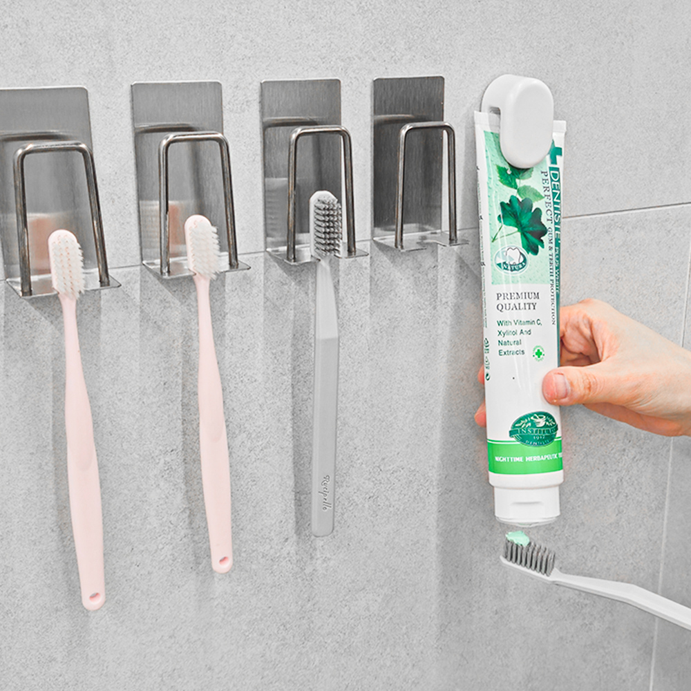 쉽고 깔끔하게 정리하는 칫솔과 치약, 면도기 거치대 추천