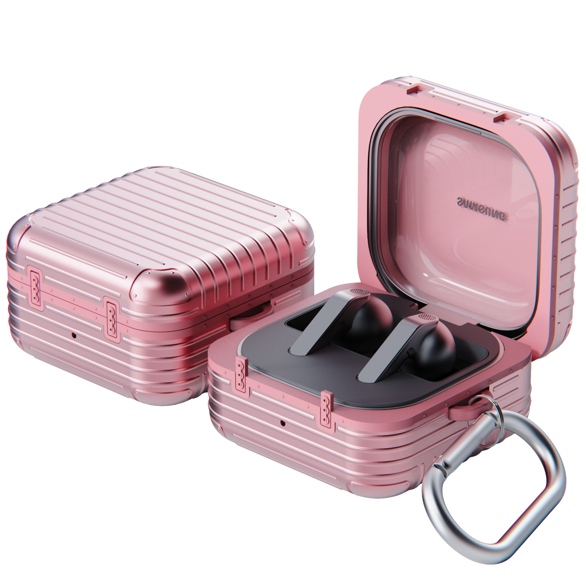 갤럭시 버즈4와 버즈4프로를 위한 깔끔한 캐리어 케이스 추천