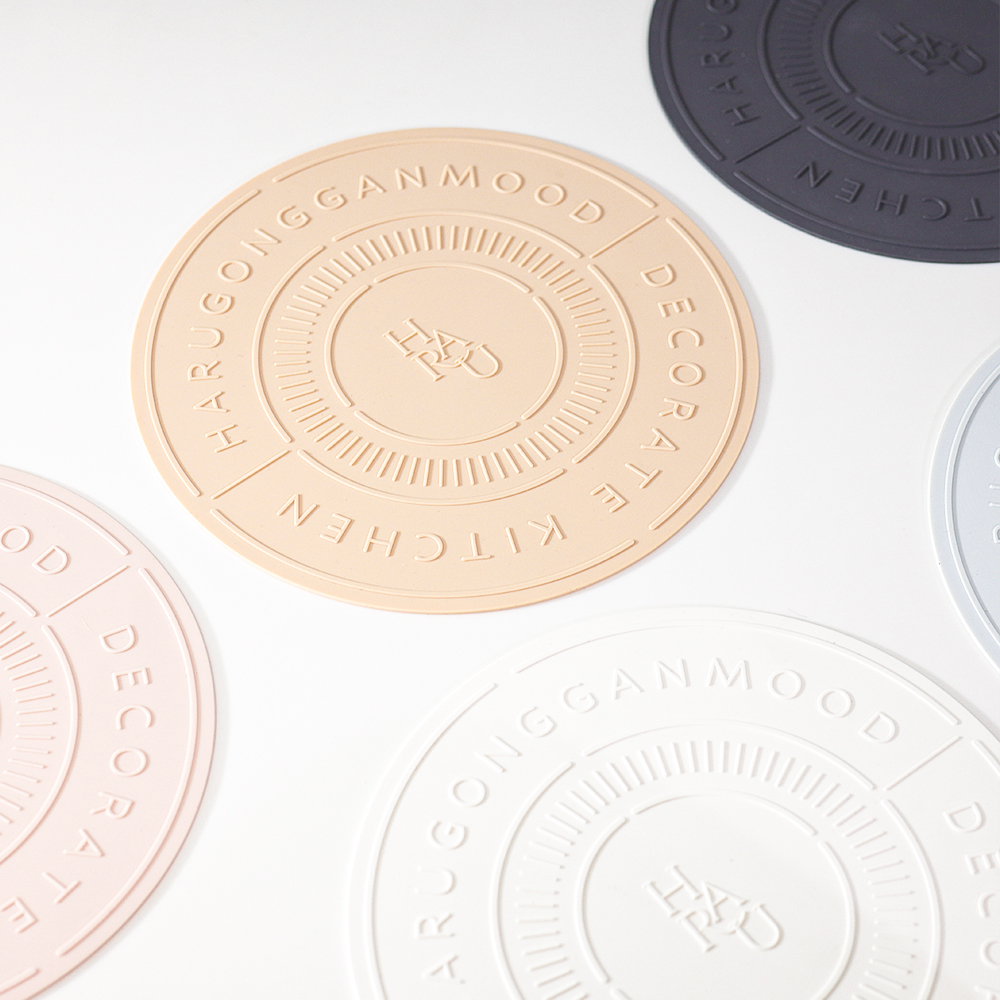 일상에서 유용한 인덕션 보호 매트, 하루의공간 레터링 실리콘 세트 소개