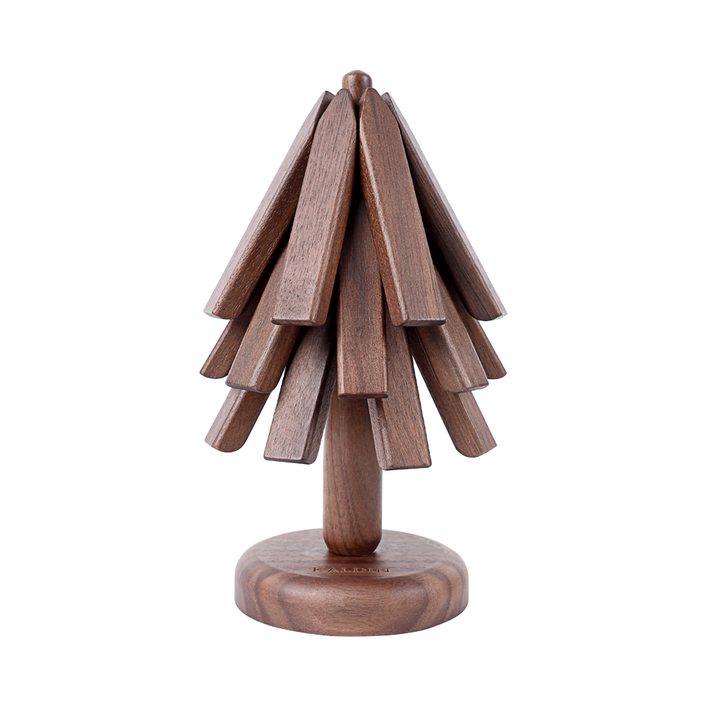 집들이 선물로 딱! 따뜻한 느낌의 원목 냄비 받침 세트 소개