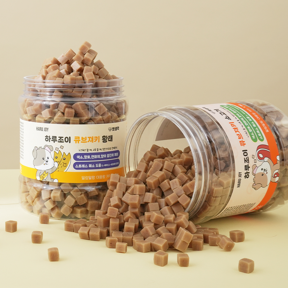 강아지 간식으로 노즈워크 즐기기! 대용량 황태 트릿 추천