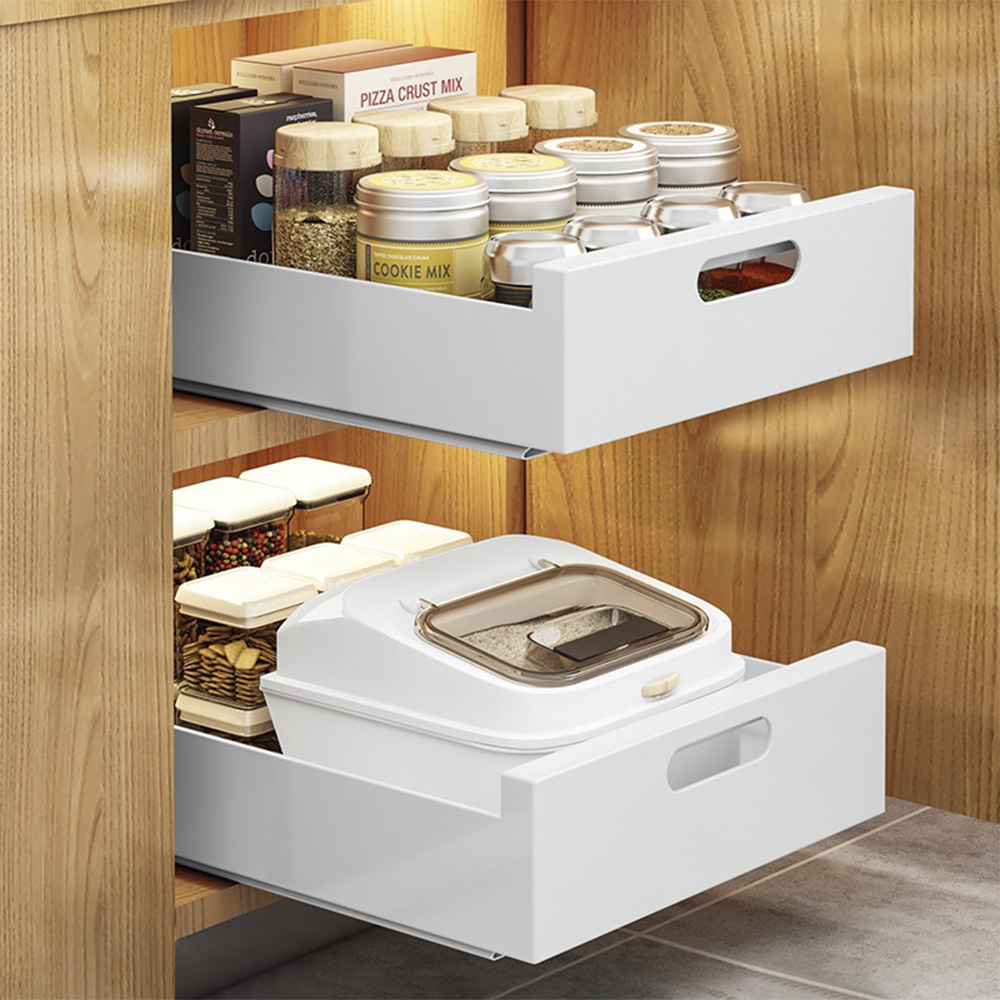 쉽고 깔끔하게 정리하는 주방 슬라이딩 선반, 이렇게 사용해보세요!