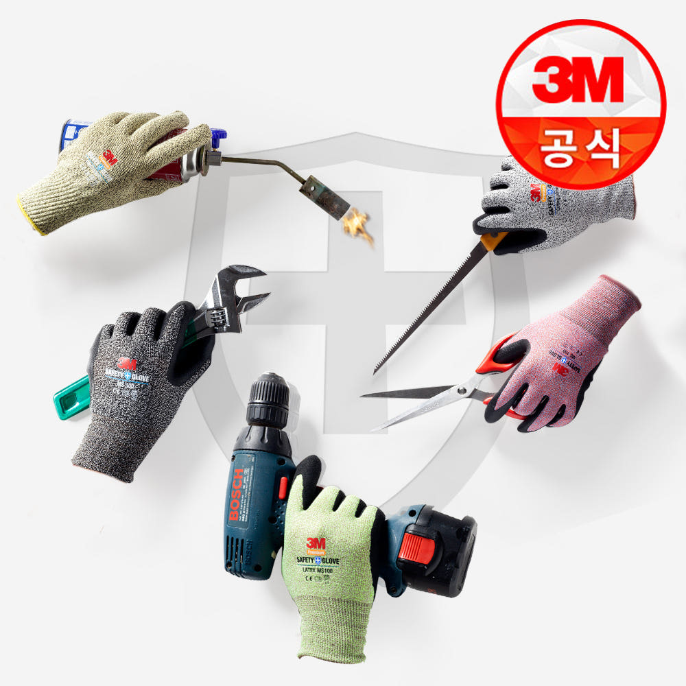 편하게 착용하는 안전장갑, 3M 슈퍼터프 NBR 터치 플러스 소개