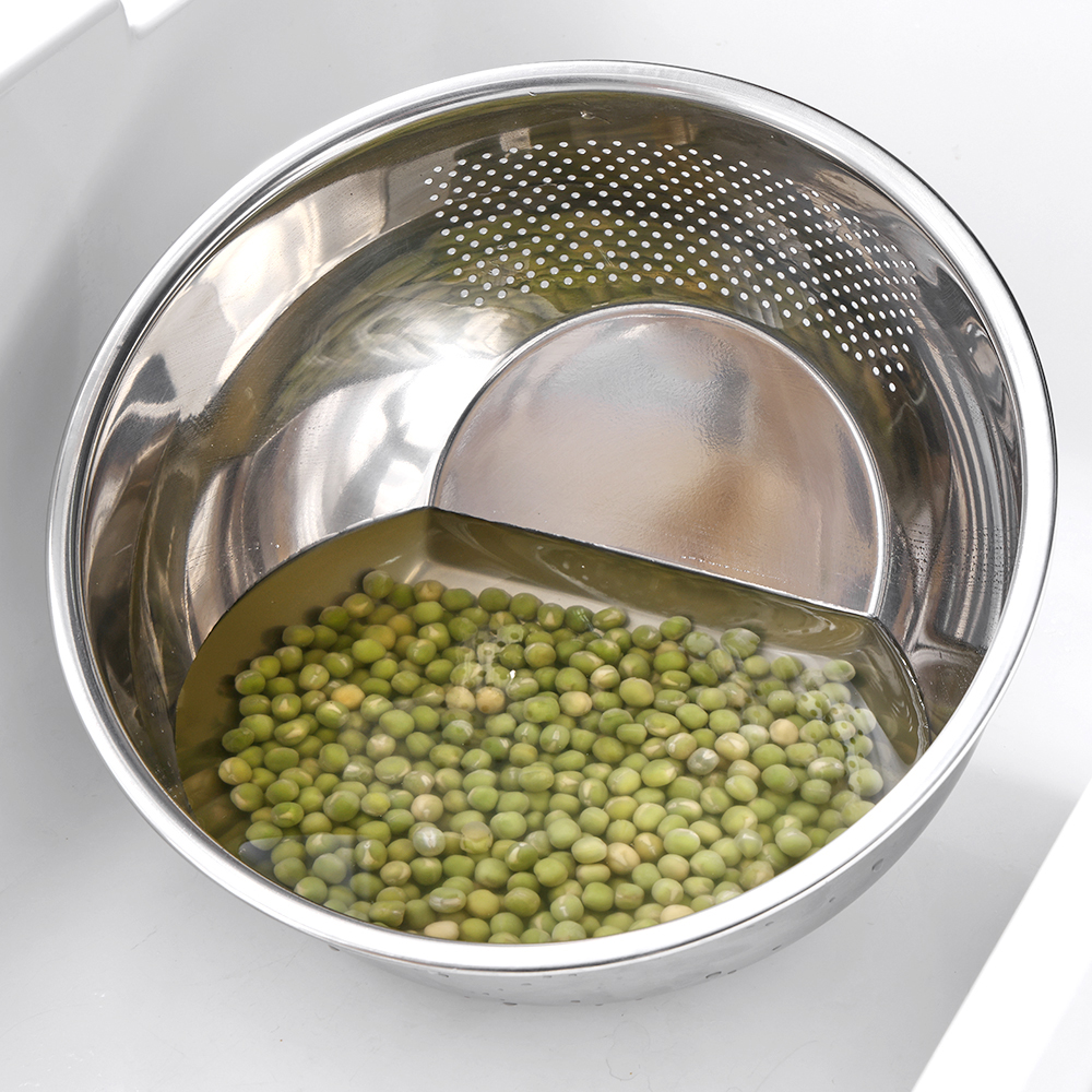 스텐레스 쌀 씻는볼, 초음파로 깔끔하게 연마제 제거하는 방법