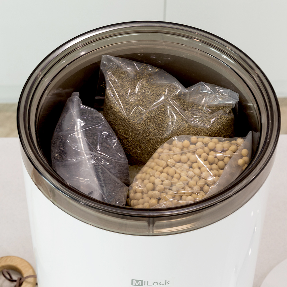 집들이 선물이나 신혼부부를 위한 쌀 저장 용품 추천, 미락 진공쌀통 이야기