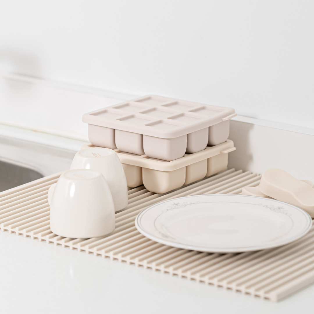 집에서 쉽게 사용하는 실리콘 싱크대 건조 매트, 편리함이 가득해요!