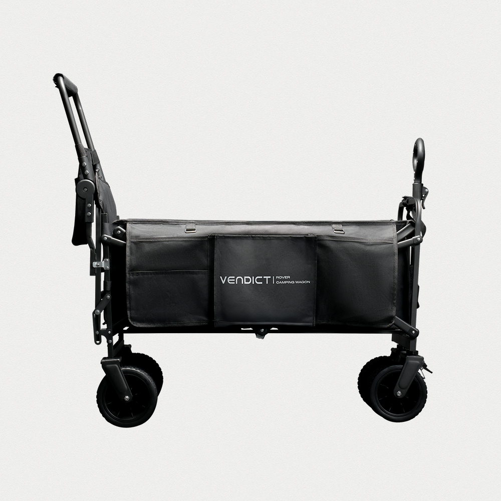 캠핑이나 야외 활동에 딱! 접이식 웨건으로 편리하게 이동하세요