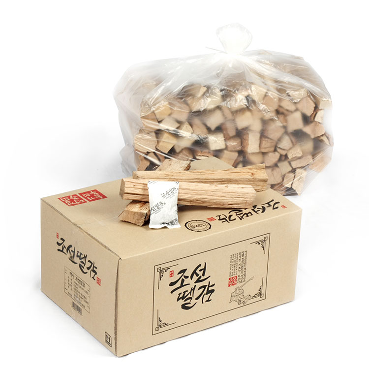 캠핑 즐거움을 더하는 국산 참나무 장작, 집에서도 간편하게 사용하세요!