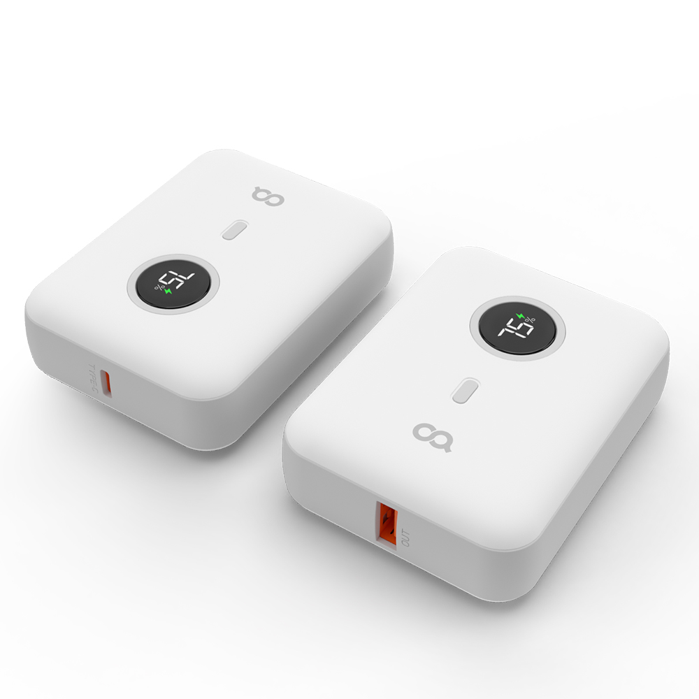 휴대하기 편한 10000mAh 보조배터리로 언제 어디서든 충전 걱정 끝!