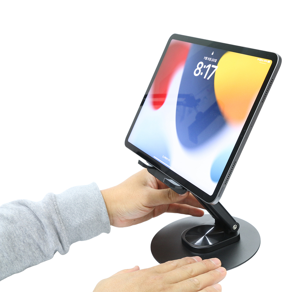 편리하게 사용하는 태블릿 거치대, 집이나 사무실 어디서든 딱 좋아요!