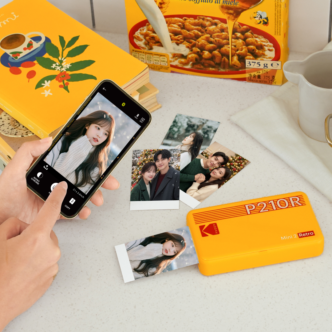 가볍고 간편한 포토프린터, 집에서도 쉽게 사진 인화하기