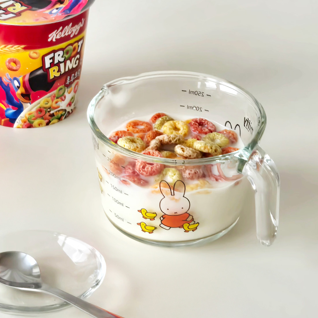 가정에서 활용하기 좋은 내열 유리 계량컵 세트, 손잡이 비커 5개 세트 소개