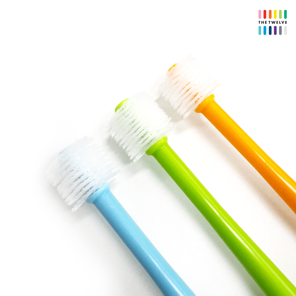 아이들을 위한 편안하고 깨끗한 칫솔, 더트웰브 360도 유아 칫솔 세트