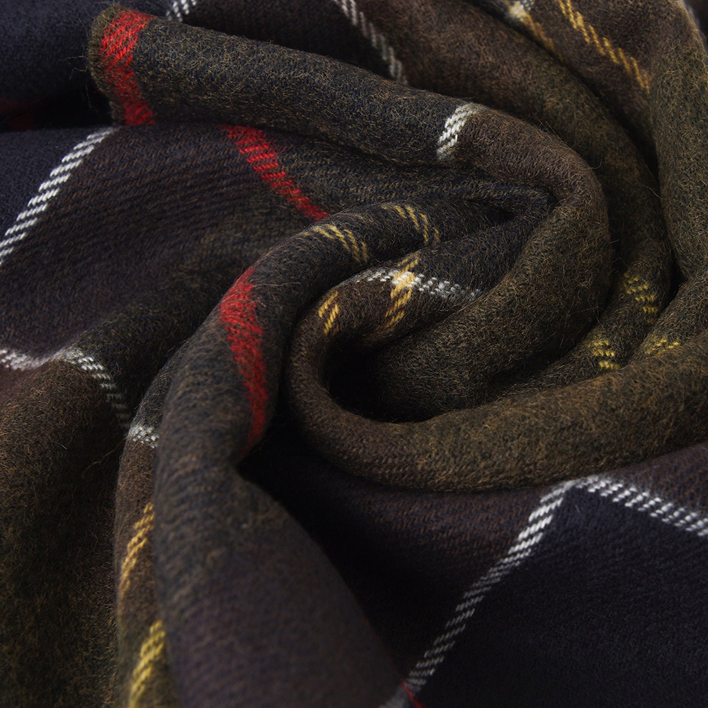 편안하게 즐기는 타탄 체크 목도리, 따뜻함과 스타일을 동시에!