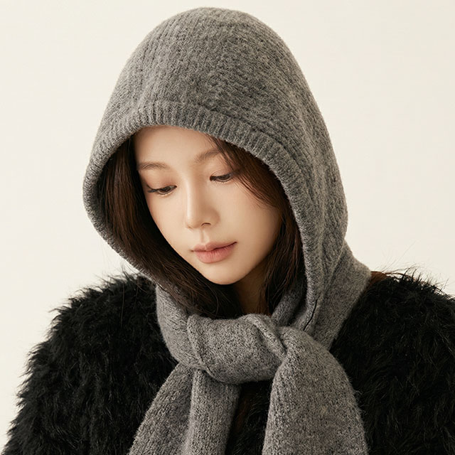 편하게 착용하는 따뜻한 후드 머플러, 바라클라바 목도리 추천!