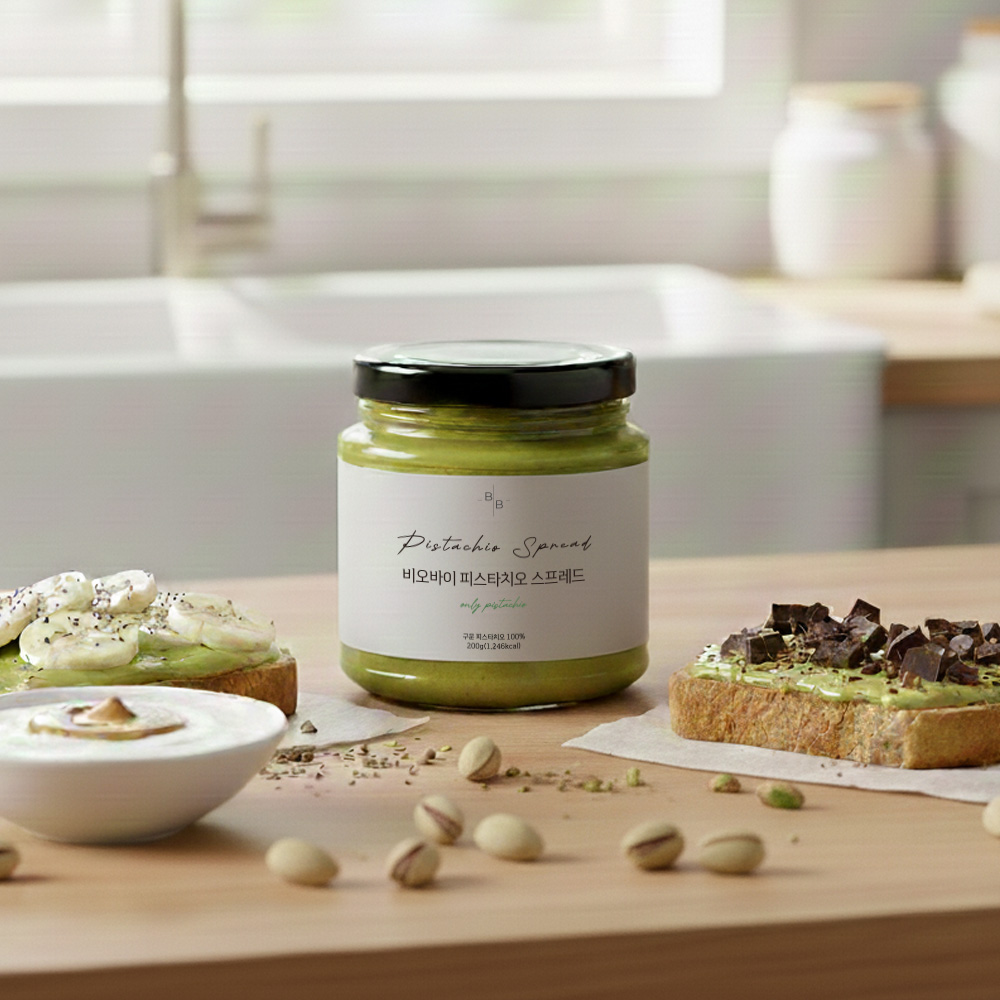 달콤하지 않지만 고소한 피스타치오 스프레드, 집에서 간편하게 즐기기