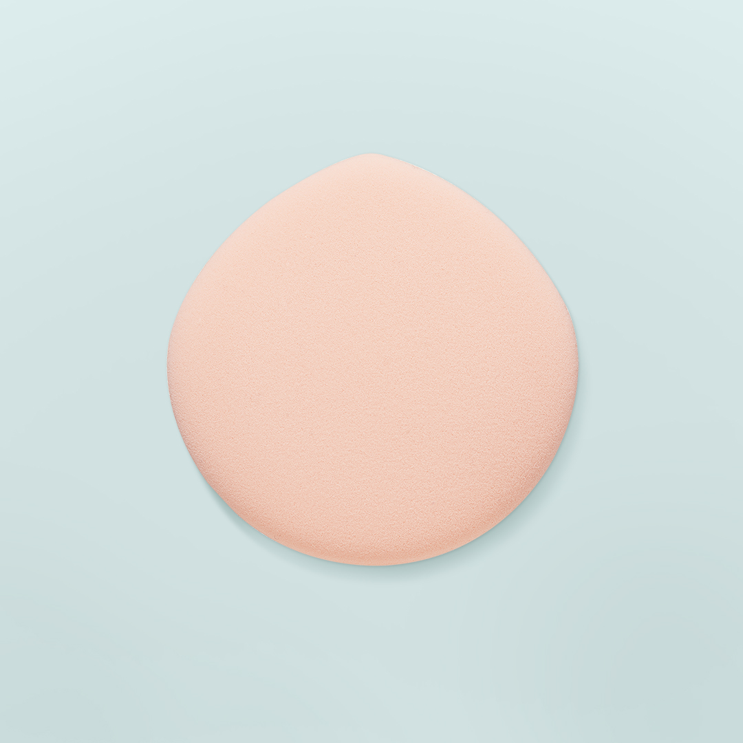 일상 속 필수! 편리하게 사용하는 쿠션 퍼프 2개 세트