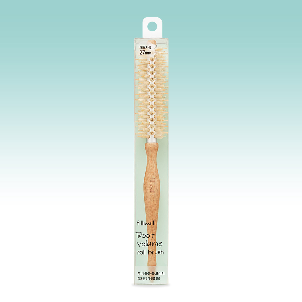 쉽고 빠르게 머리 볼륨 업! 뿌리 볼륨 롤 브러시 추천