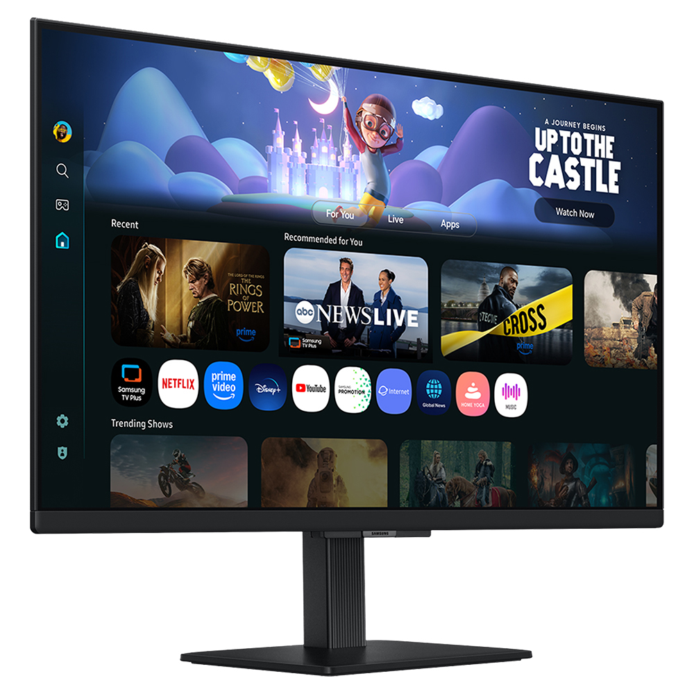 집에서 즐기는 스마트 모니터, 삼성 M5 M50F로 더 편리하게!