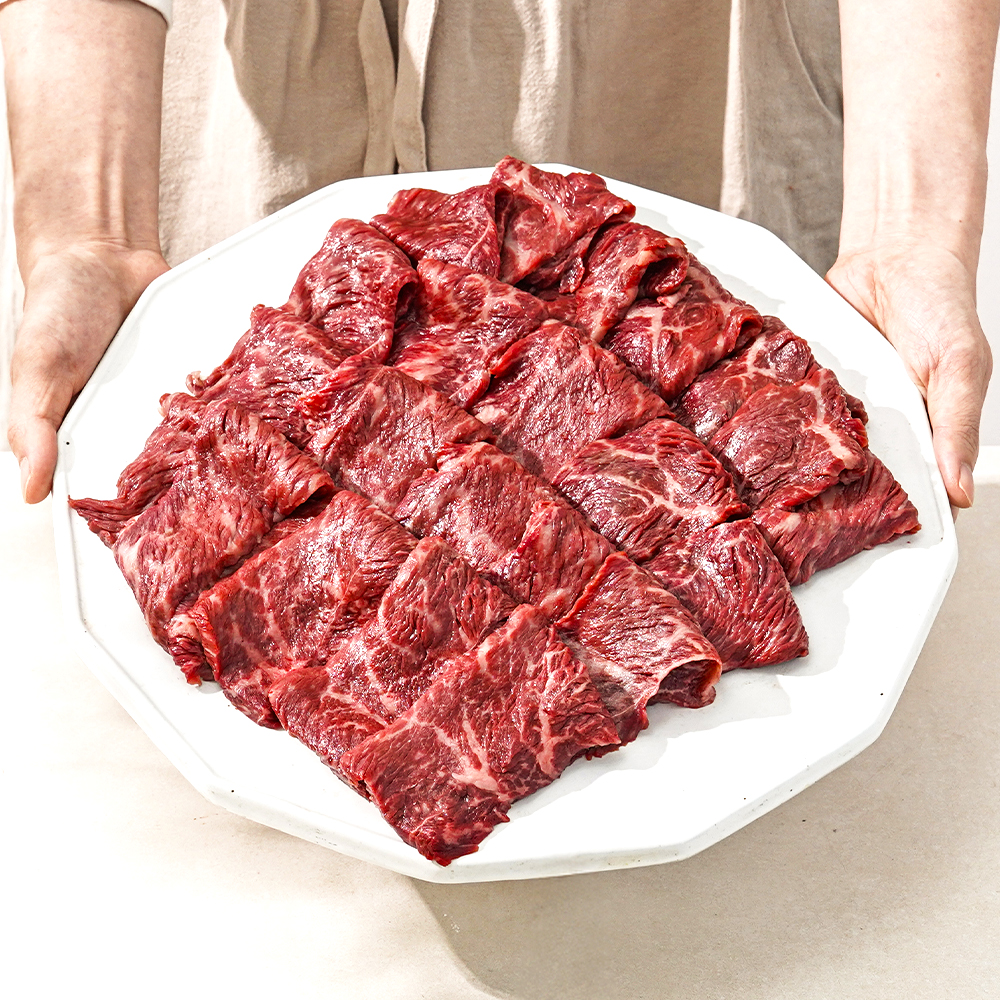 집에서 즐기는 최고의 한우 눈꽃로스구이, 모듬으로 맛보세요!