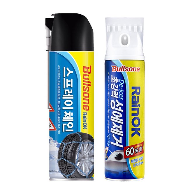 눈길에서도 걱정 없는 안전한 드라이브, 레인OK 프리미엄 스프레이와 성에 제거제 소개