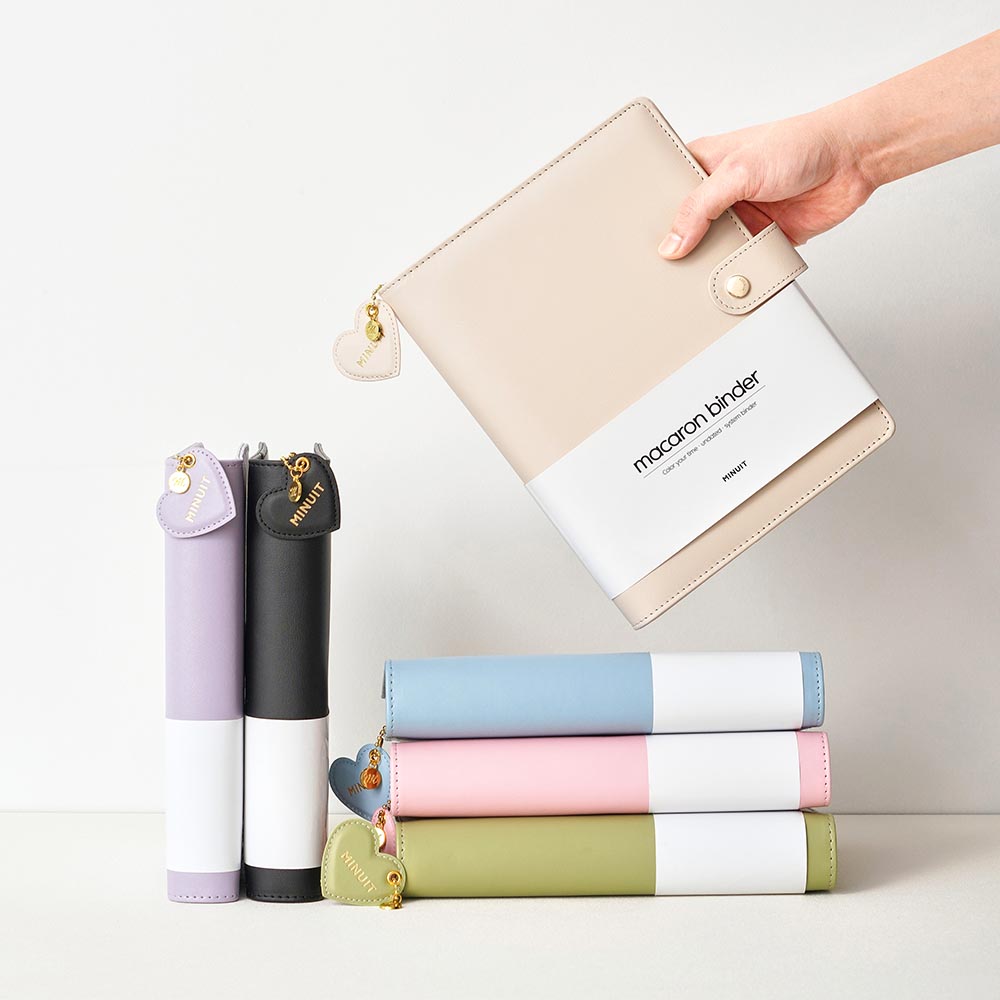 일상에 딱 맞는 귀여운 다이어리, 미뉴잇 마카롱 포카바인더 소개