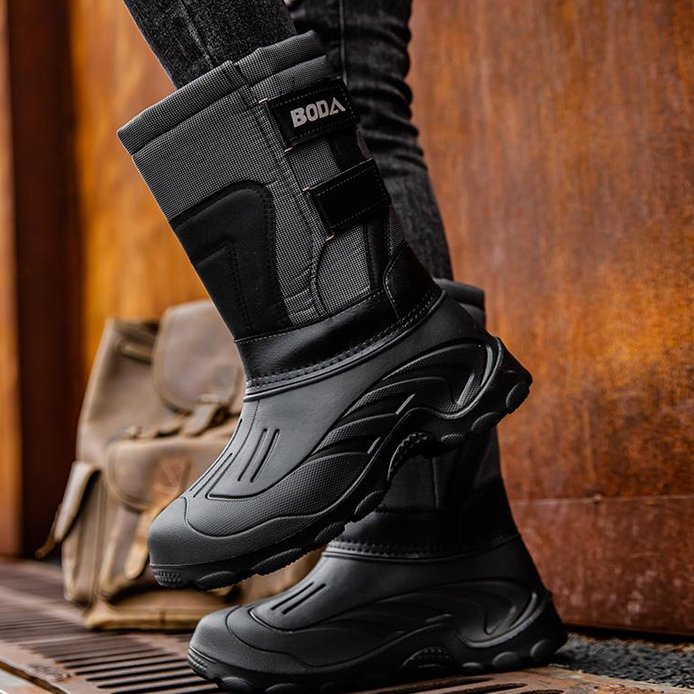 겨울철 남성용 방한 부츠, 따뜻하고 방수 기능까지 완벽하게!