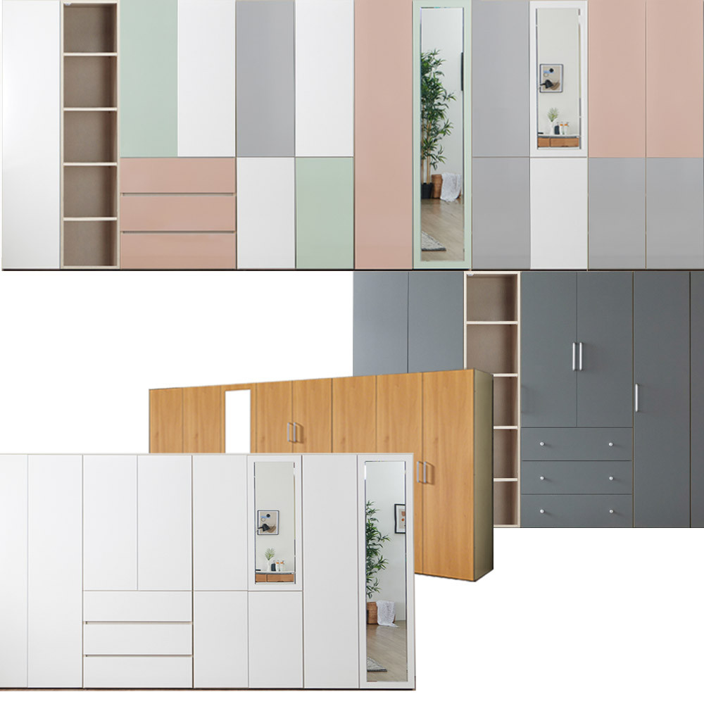 작은 공간도 넉넉하게! 실용적인 붙박이장 추천