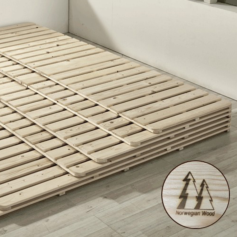 편백나무로 만든 침대 프레임과 원목 깔판, 매트리스 받침대 추천