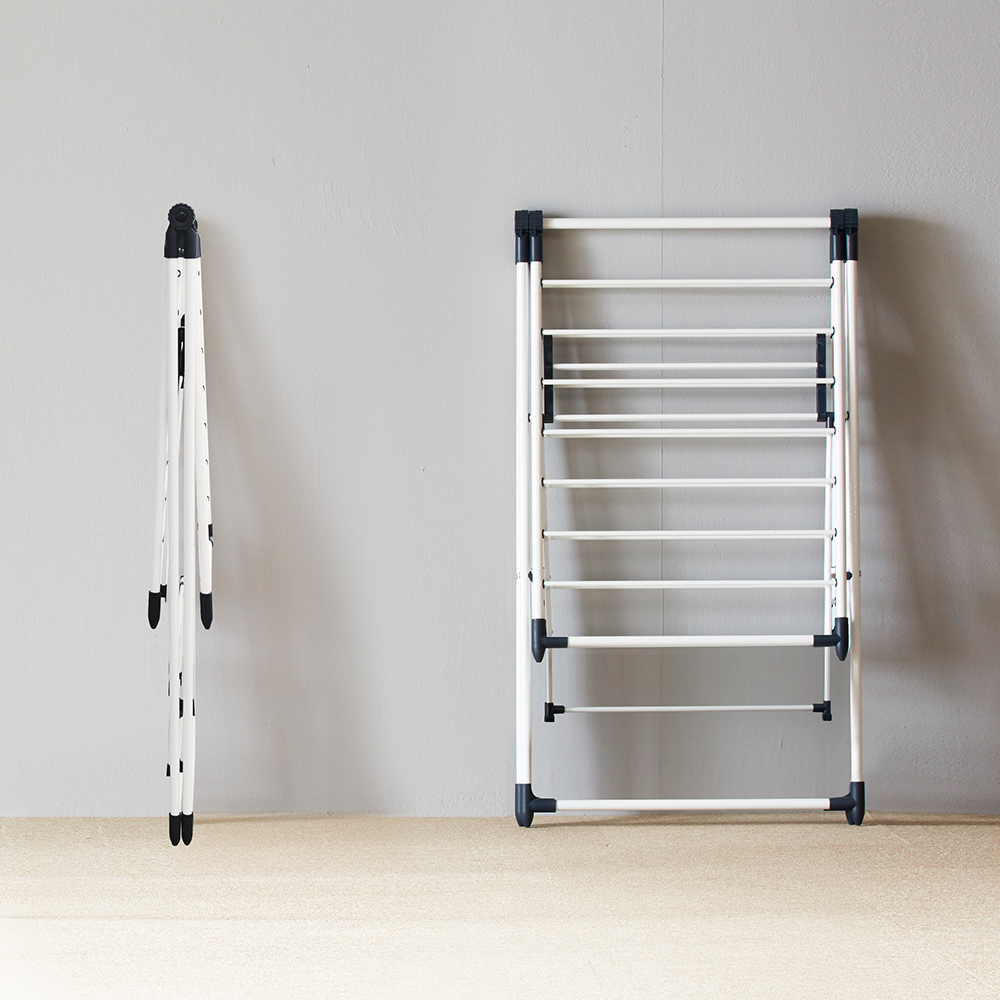 튼튼하고 실용적인 접이식 대형 빨래건조대, 집안 곳곳에 딱 좋아요!