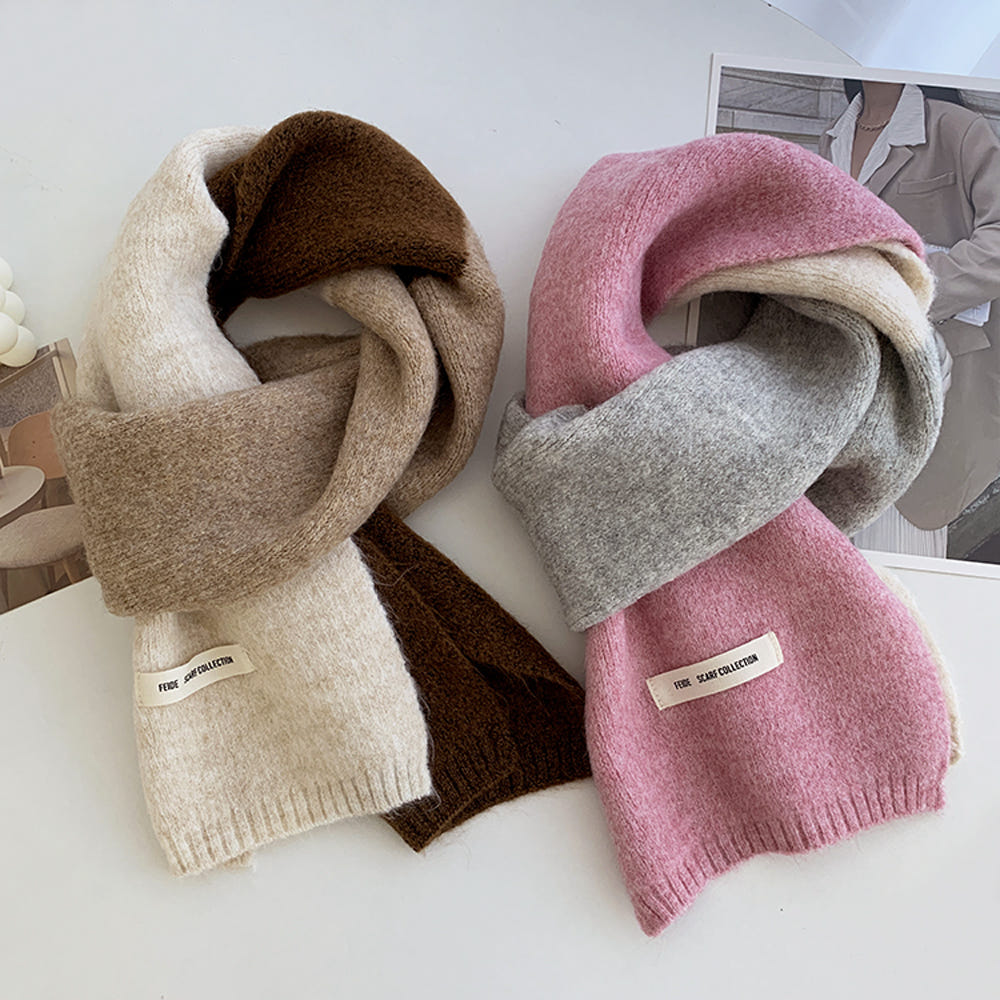 가볍고 따뜻한 미니 캐시미어 목도리, 남녀 모두 좋아하는 스타일!