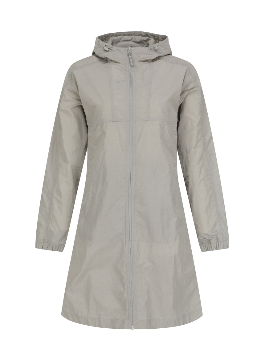 가볍고 따뜻하게, 여성용 바람막이 롱 집업 추천!