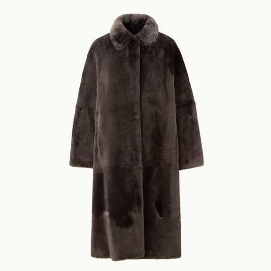 편하게 입기 좋은 스페인산 리버시블 맥 무스탕 코트 추천!