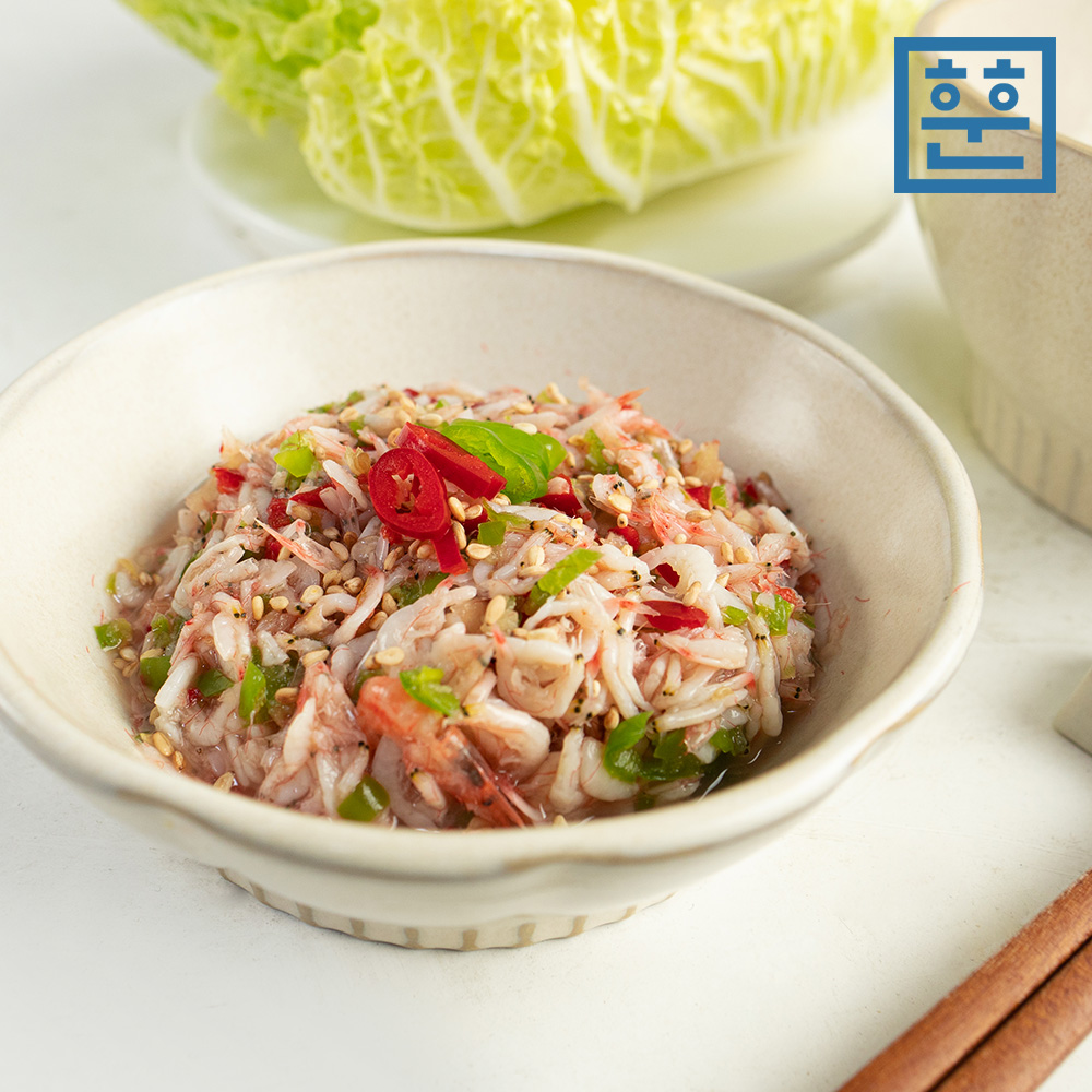 집에서 쉽게 즐기는 신선한 새우젓, 김장철 필수 아이템!