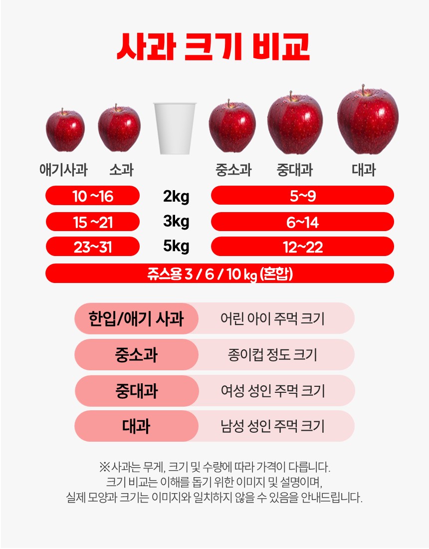 못생겨도 맛은 최고! 문경 사과 5kg과 청송 사과 10kg 추천
