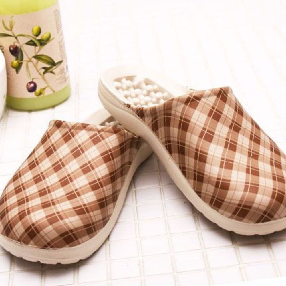 쉽고 빠르게 건조되는 욕실화, 집에서도 편하게 신어요!