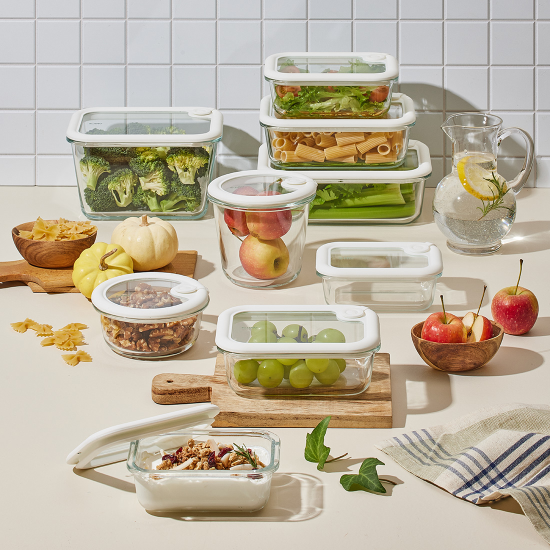 가정에서도 딱! 깔끔하게 정리하는 유리반찬통 세트 추천