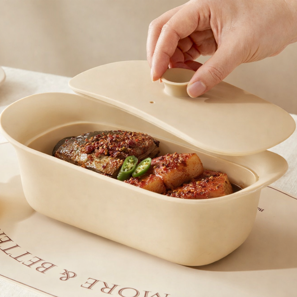 전자레인지에서 간편하게 생선 찌는 방법, 이 찜기를 추천해요!